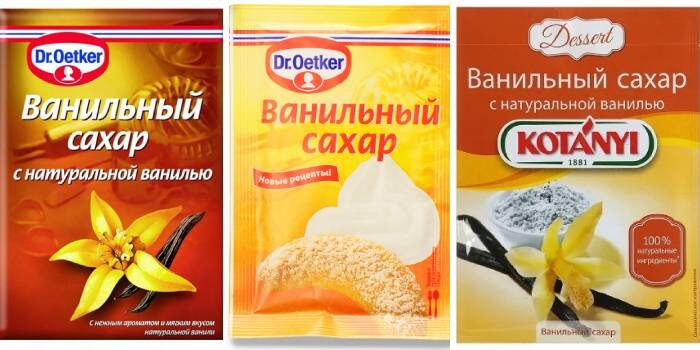 Ванильный сахар.