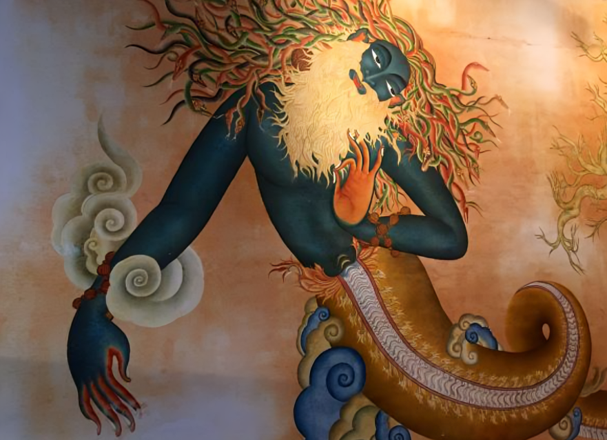 Патанджали - человек или наг. Фото: isha.sadhguru.org