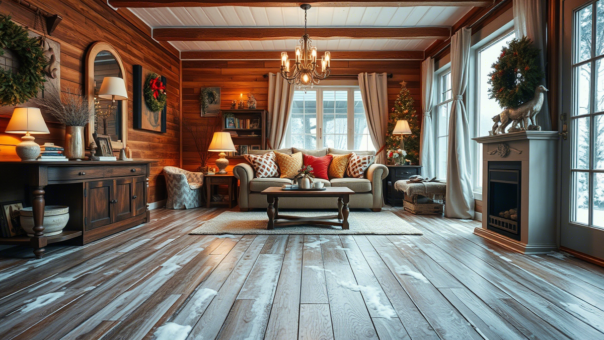 Иллюстрация большинства домов с холодными полами