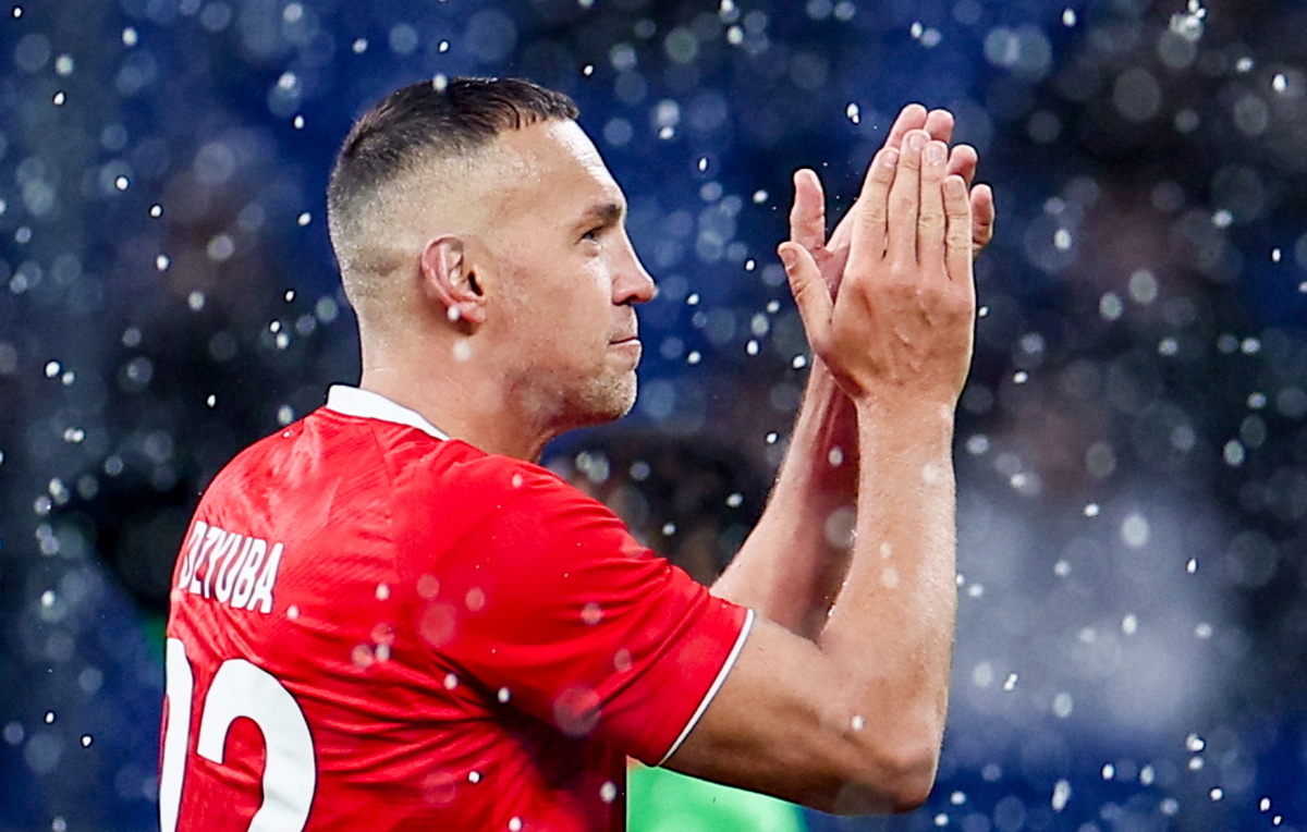    Нападающий сборной России Артем Дзюба  Александр Щербак/ТАСС