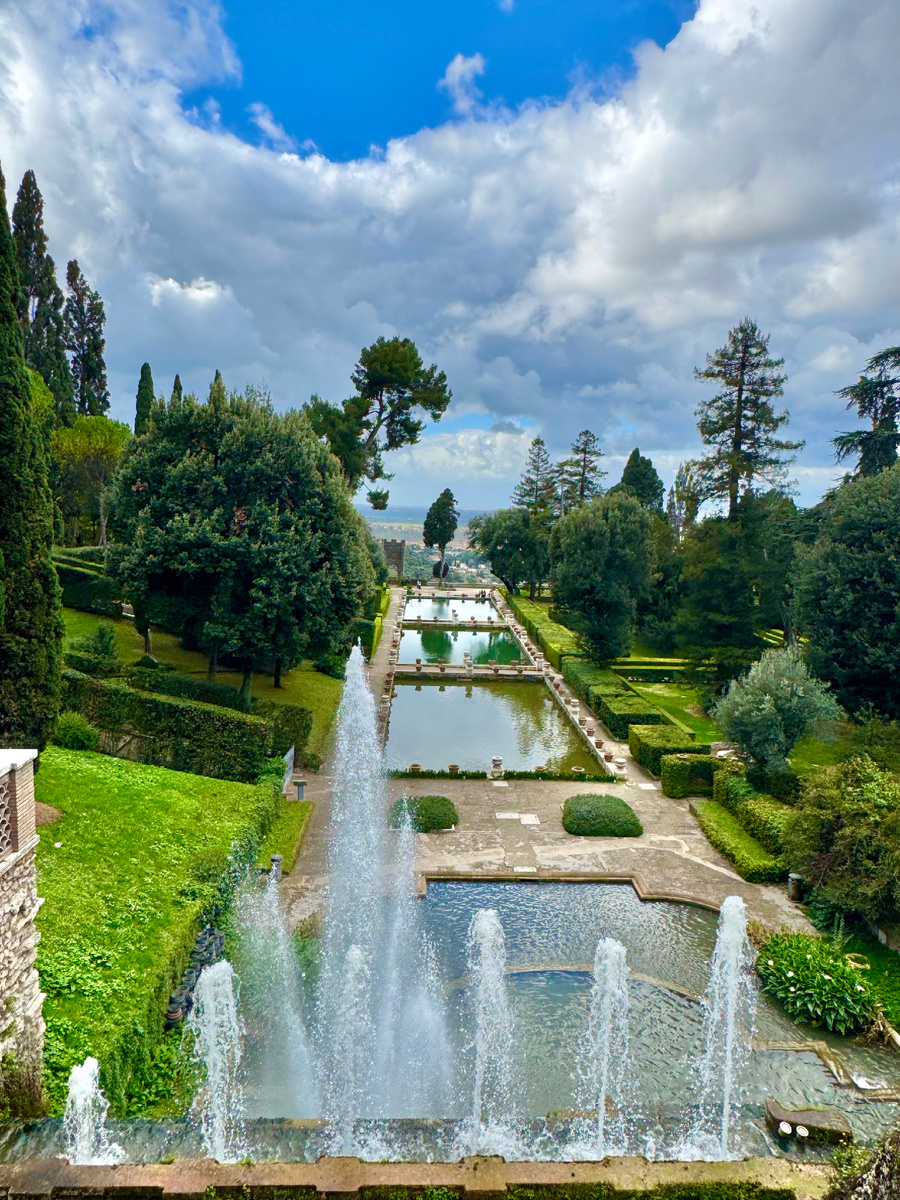 Вилла д’Эсте, март, фото Сад в стиле Paradise @