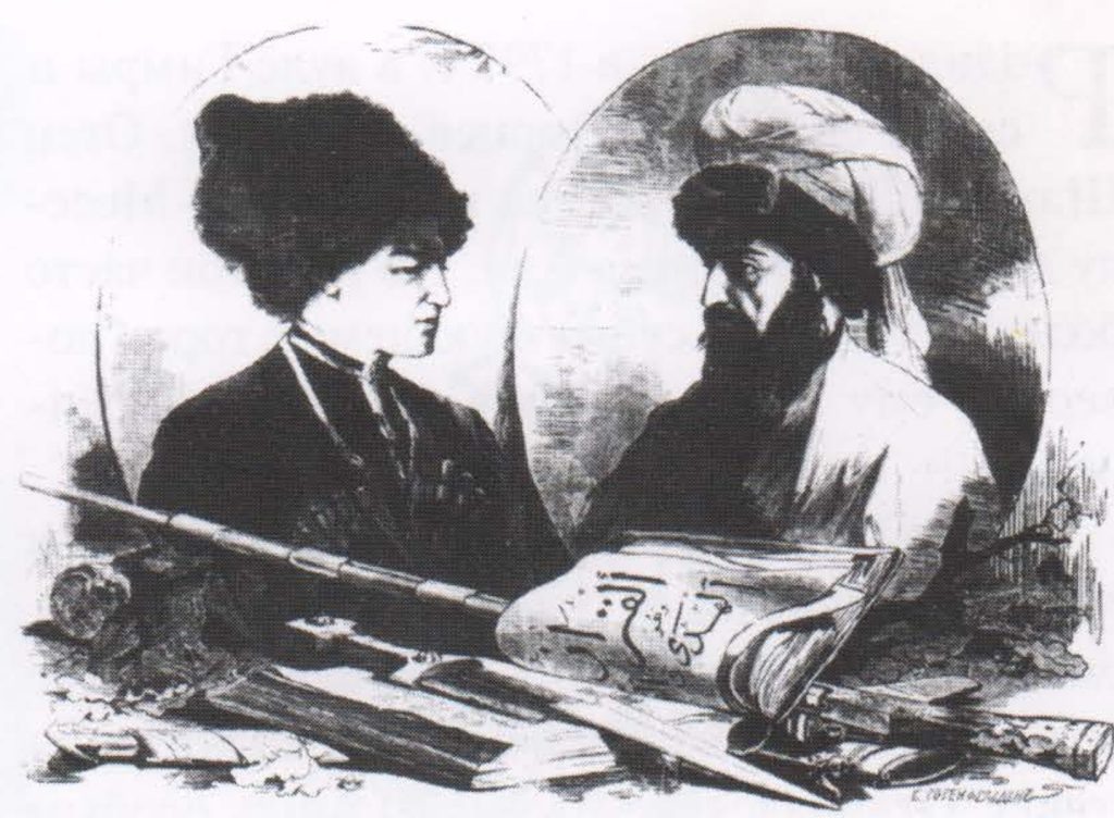 Имам Шамиль и его сын Джамалуддин