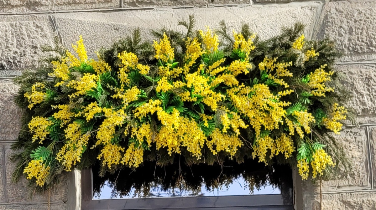 Оформление входа в магазин