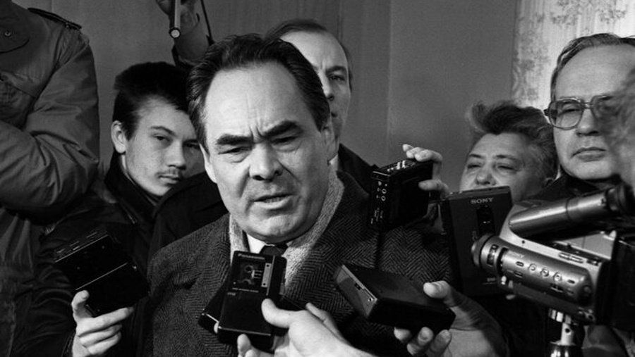 М. Шаймиев в день референдума. Март, 1992 год.