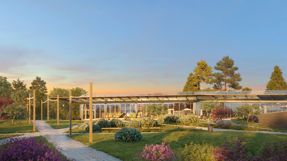 Визуализация экопространства «Органика»