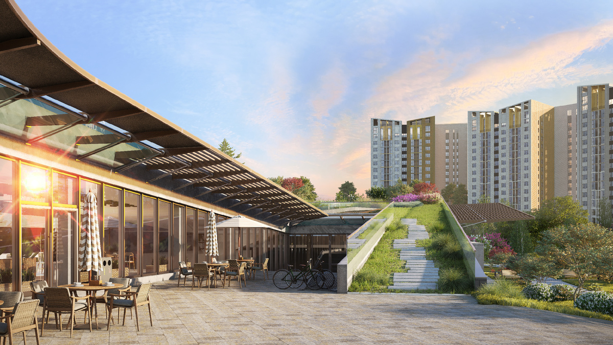 Визуализация экопространства «Органика»