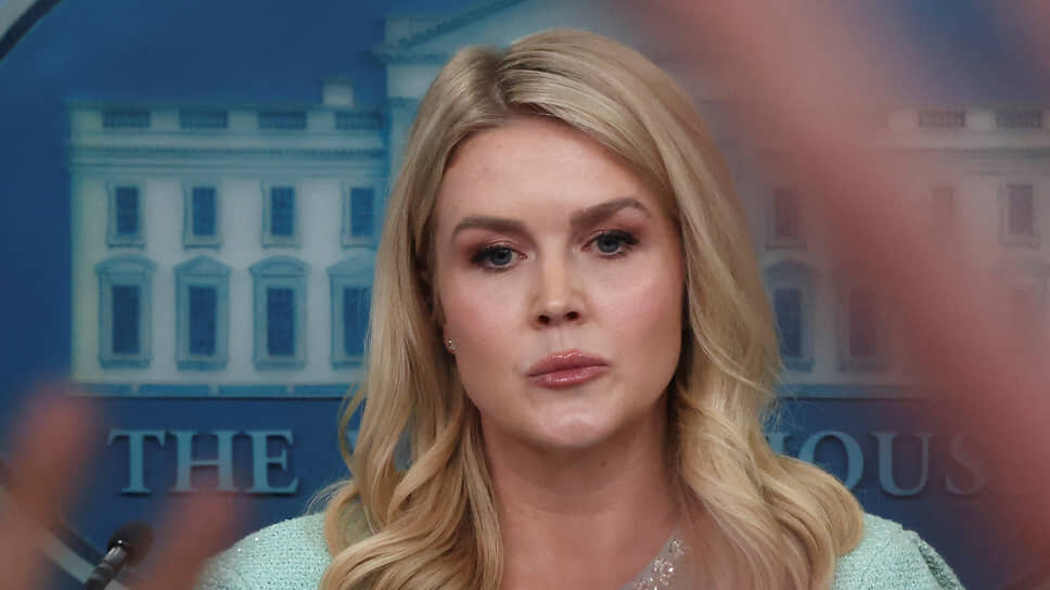 Пресс-секретарь Белого дома Кэролайн Левитт .📷Фото: Evelyn Hockstein / Reuters