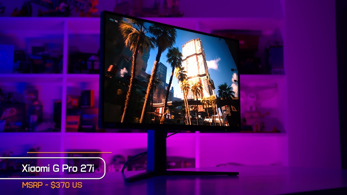 Xiaomi G Pro 27i - YouTube channel Monitors Unboxed