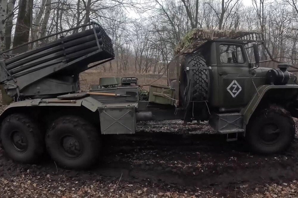    РСЗО «Град» перед выездом на боевую позицию. Фото: Министерство обороны РФ