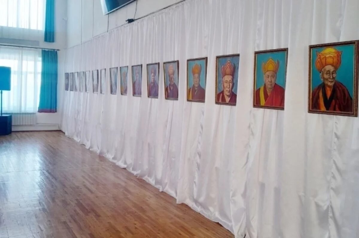    Выставка портретов выдающихся лам открылась в Бурятии