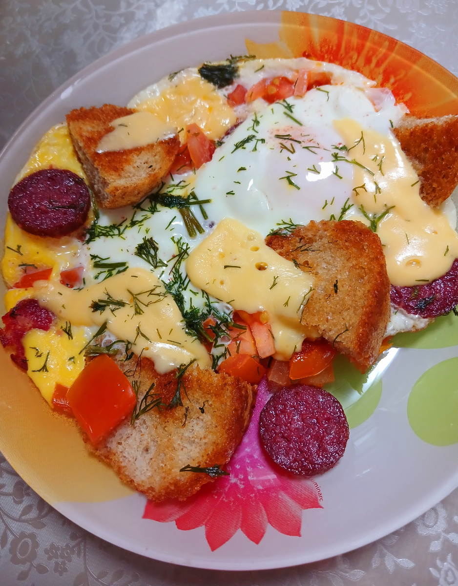 На обед захотела красок. Фото автора