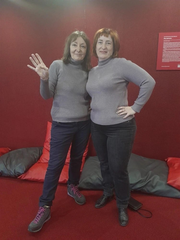 Марина с найденной сестрой Натальей. Фото КП