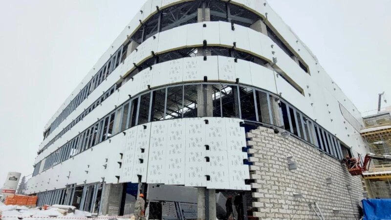     Строительство нового терминала аэропорта. Министерство транспорта Алтайского края