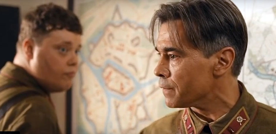  Кадр из фильма "Бресткая крепость". В роли Петра Гаврилова Александр Коршунов. Скриншот