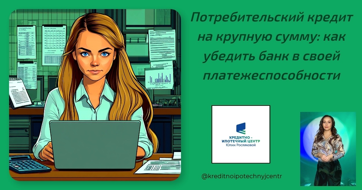    potrebitel'skiy-kredit-na-krupnuyu-summu-kak-ubedit-bank-v-svoyey-platezhesposobnosti Юлия Сергеевна Рослякова