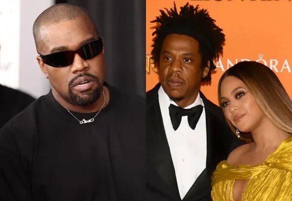    Канье Уэст/Джей-Зи и Бейонсе. Фото: Сплетник