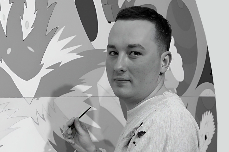    «Перкиннале» происходит от имени сосоздателя коллектива «Наша утопия» Вовы Перкина. Несмотря на молодой возраст, Перкин уже имеет за плечами масштабную ретроспективу в Московском музее современного искусства.   
Фото предоставлено галереей современного искусства «БИЗОN»