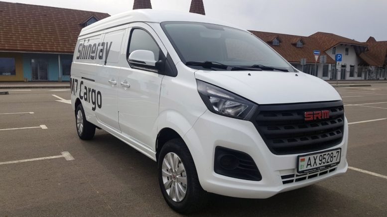 Фургон SRM, который собирают в Беларуси и планируют выпускать в России под брендом SKM