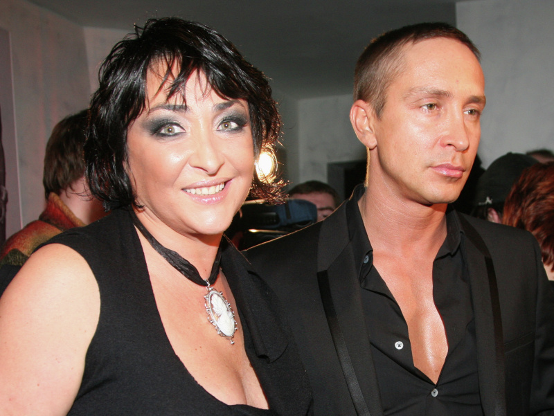 Данко и Лолита Милявская на вечеринке по случаю дня рождения журнала Hello! Фото: Екатерина Чеснокова/РИА Новости