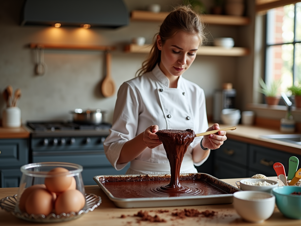 приготовить брауни