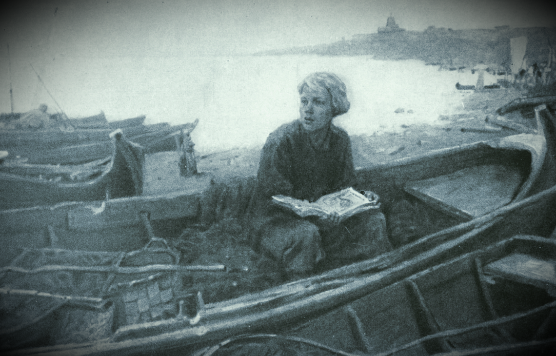 Михаил Ломоносов в детстве. Изображение взято с Яндекс картинок.