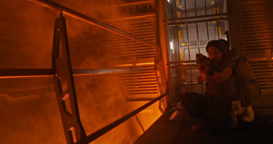 Гравитации нет, а мы сидим