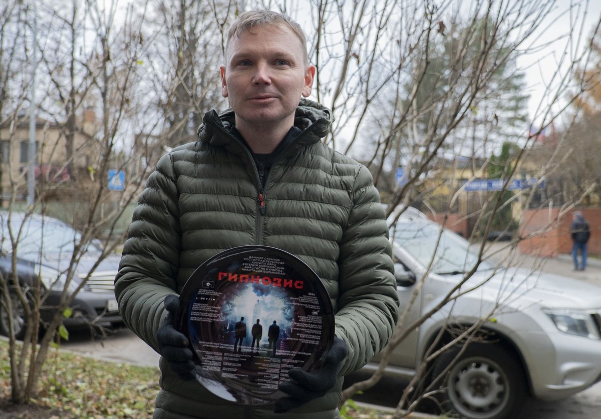 кадр со съёмок