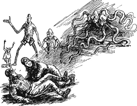 Земляне и марсиане...