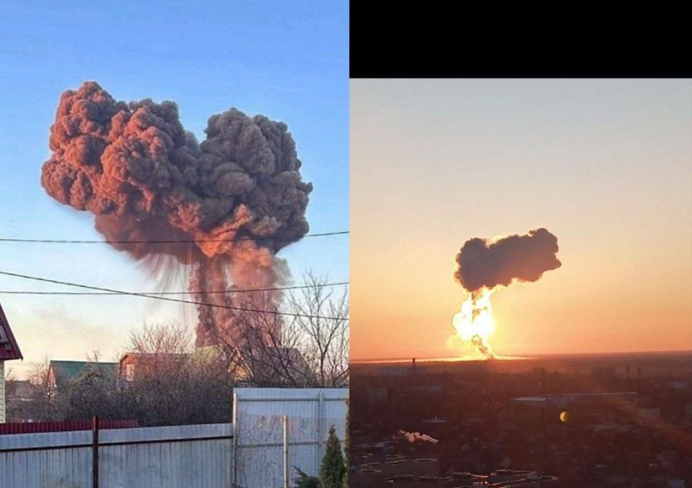    Удары по Саратовской области.