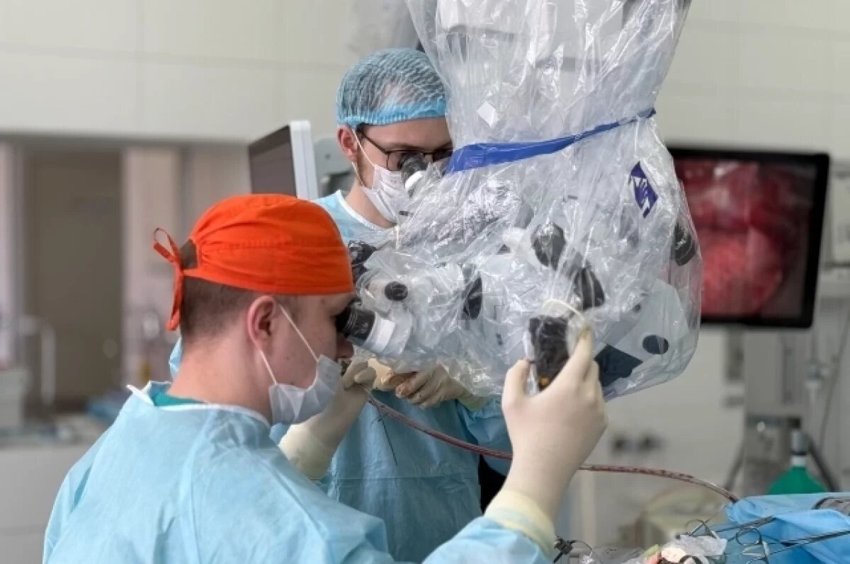    Поступившей в 1 РКБ с подозрением на инсульт ижевчанке удалили аневризму