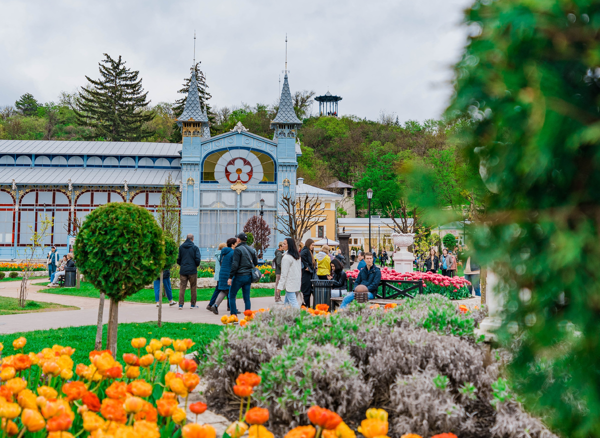 Лермонтовская галерея г. Пятигорск