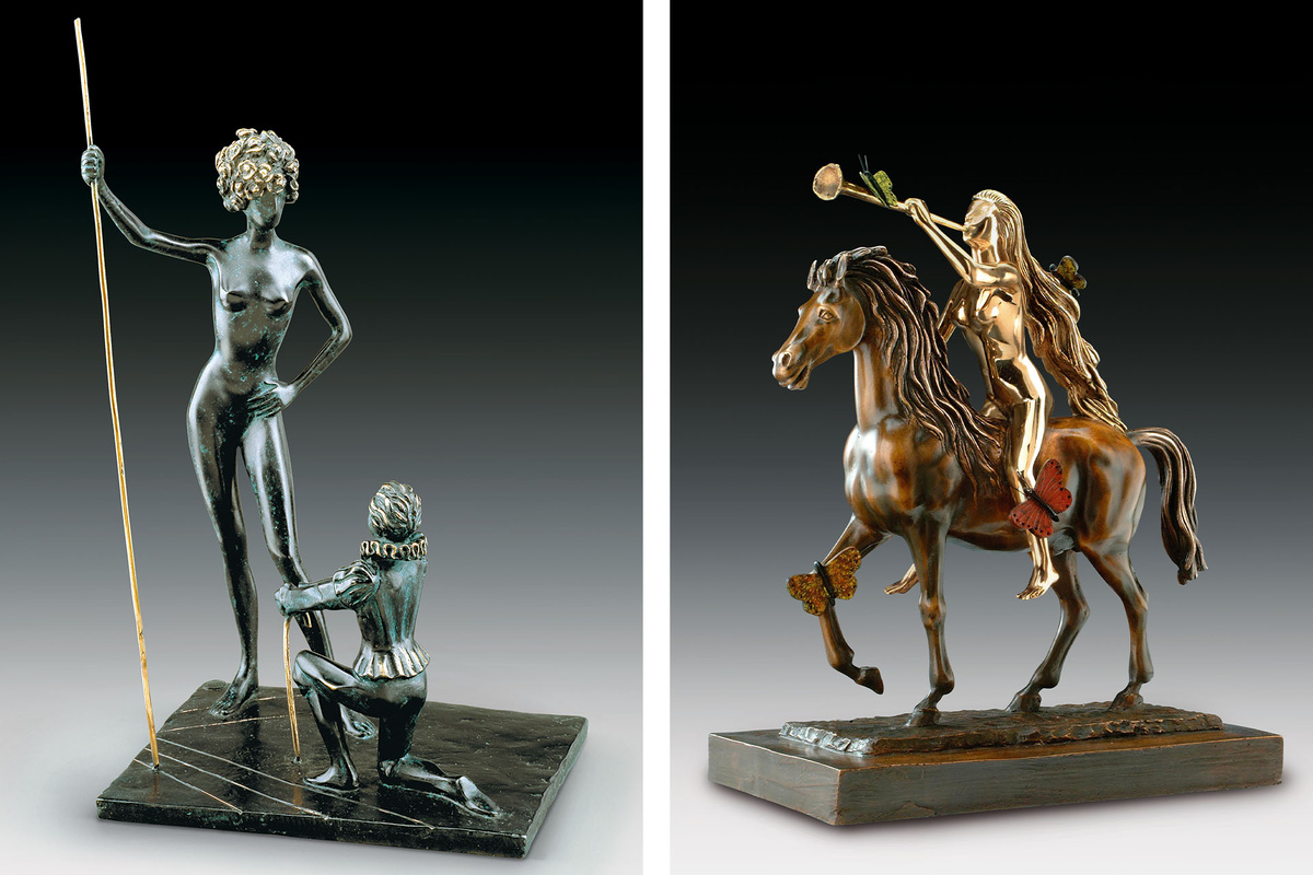    «Почтение моде» (слева) и «Леди Годива»