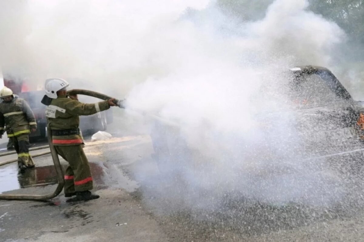    В Томской области с начала года сгорело более 20 автомобилей
