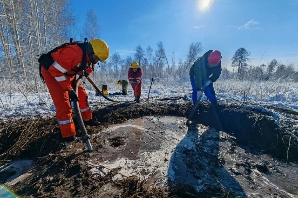    В Рязанской области боролись с «зомби-пожарами» у Окского заповедника