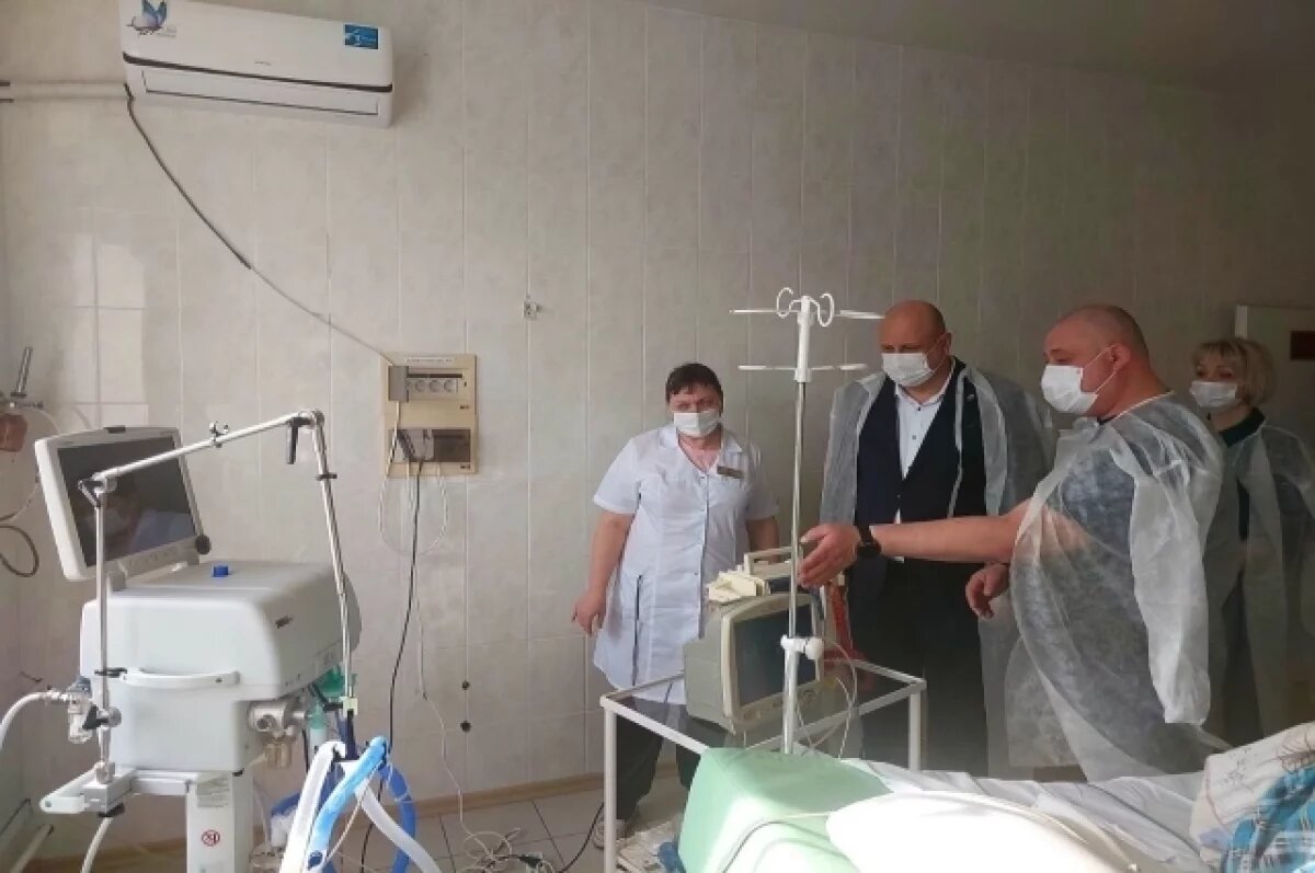    Астраханские больницы получили новые аппараты ИВЛ
