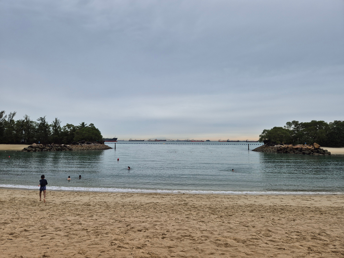 Наш пятачек пляжа