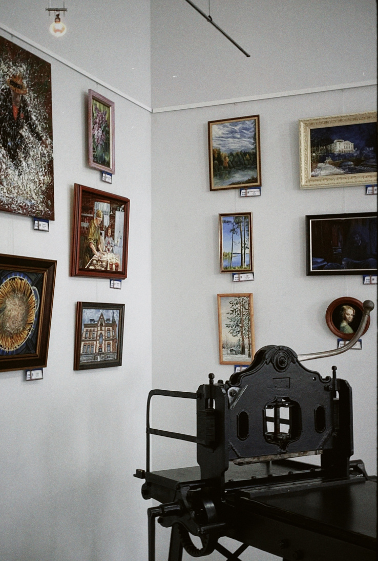 Работы Ксении Давыдовой и Виктории Попушой 