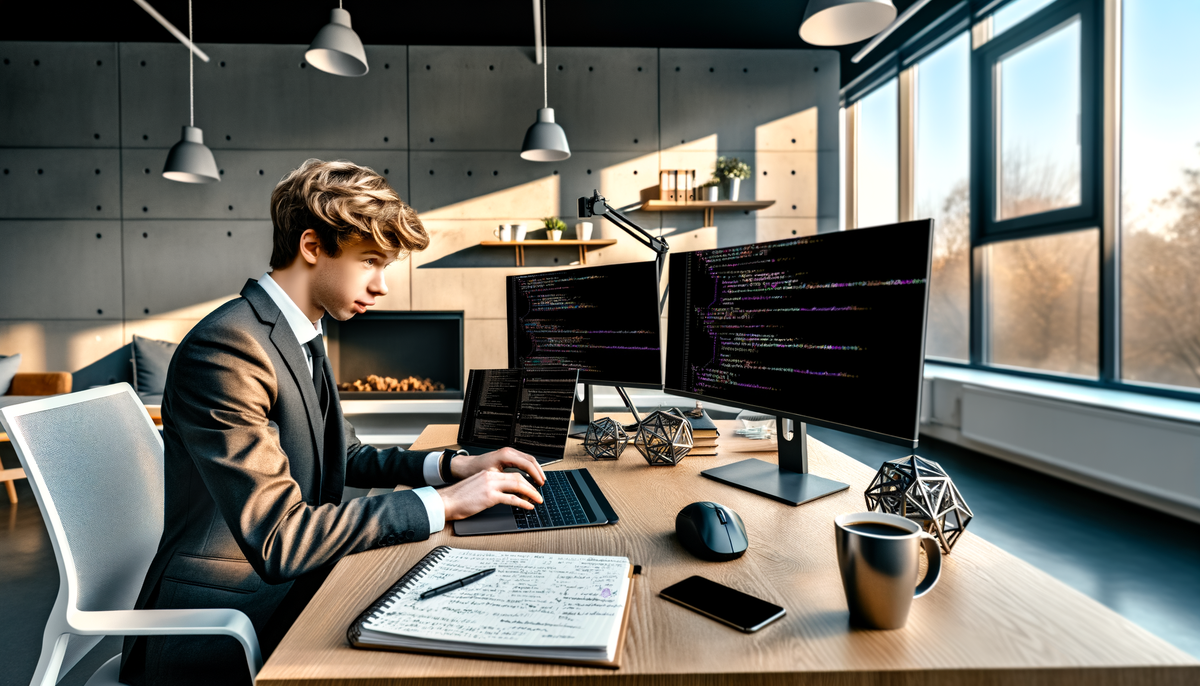 Разработчик, программист или кодер.