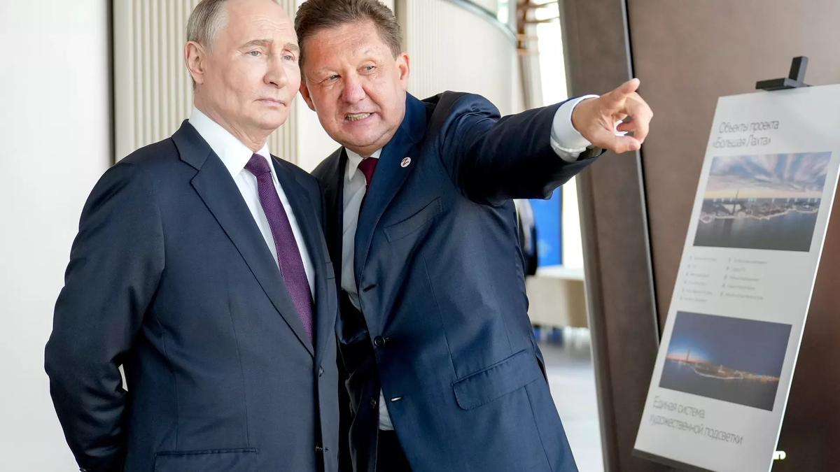 Алексей Миллер не отказывается от строительства новых небоскребов на фоне убытков «Газпрома». Фото: Александр Жолобов/POOL/ТАСС