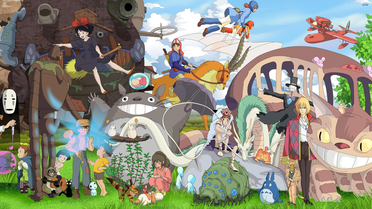 Studio ghibli characters