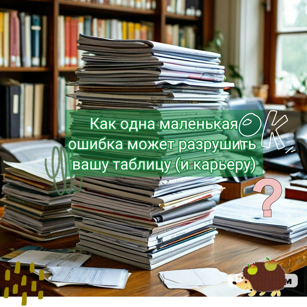 Как одна маленькая ошибка может разрушить вашу таблицу (и карьеру).Онлайн-школа Excel Ксении  Кондратьевой МозгоЁж 