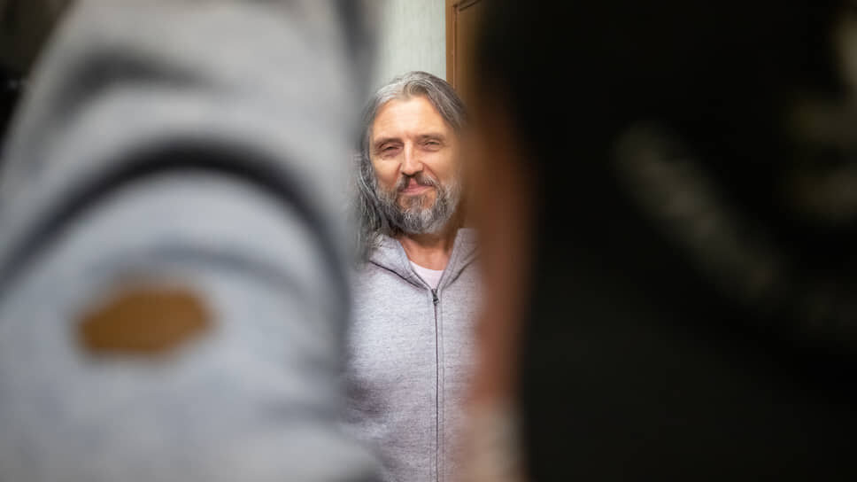 Сергей Тороп (Виссарион) на заседании Центрального районного суда Новосибирска.📷Фото: Станислав Денисенко / Коммерсантъ