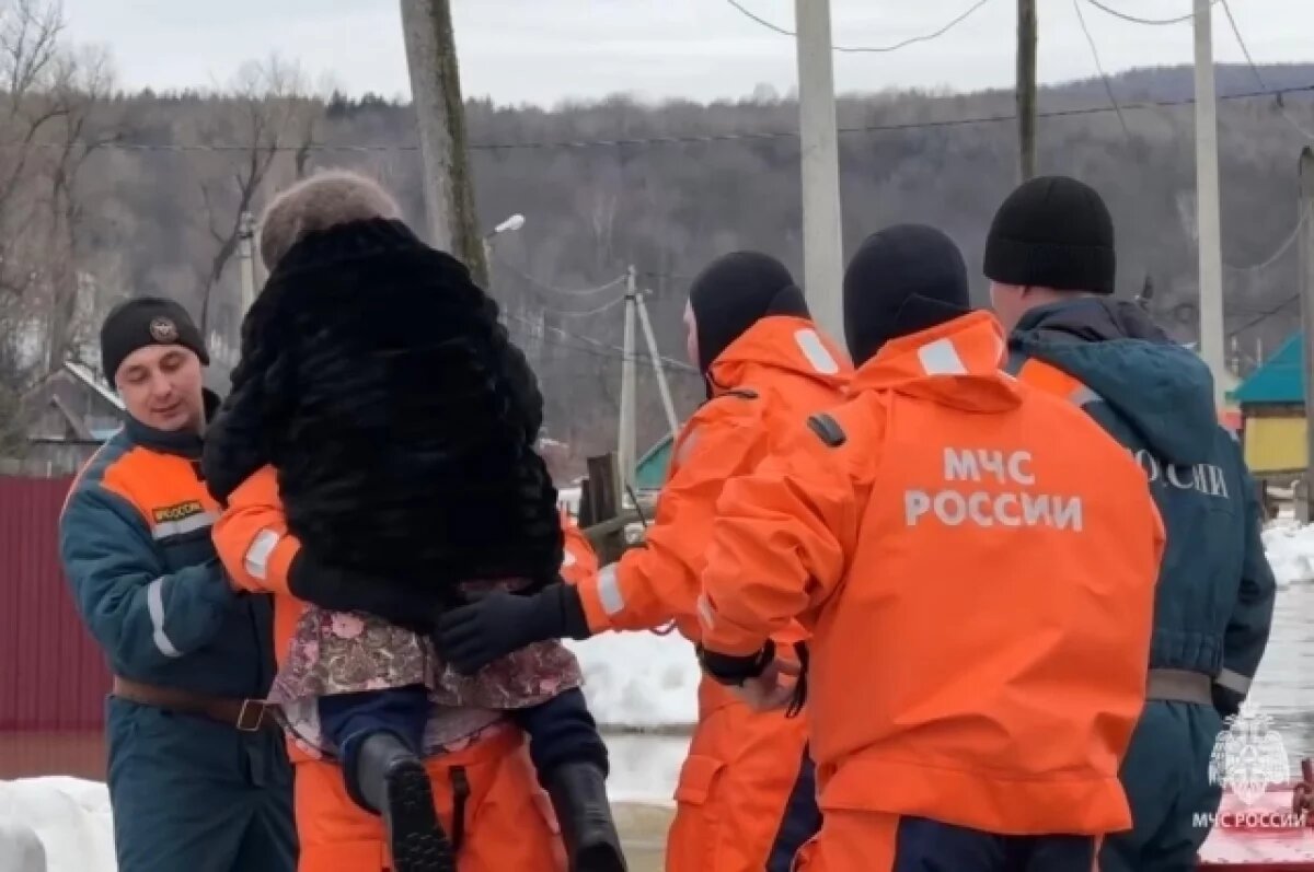    В Башкирии от воды освободились 29 участков и один низководный мост