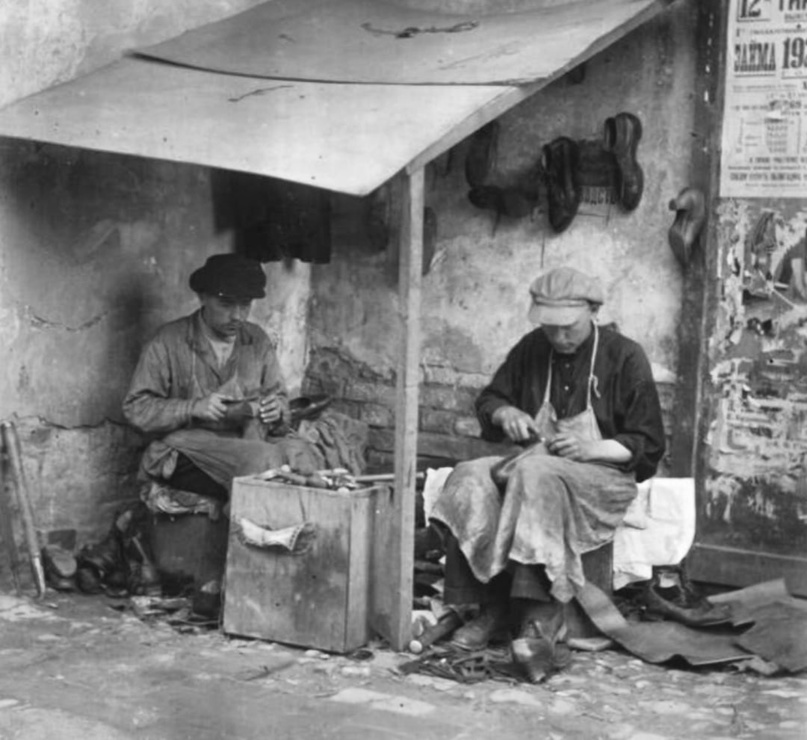 Сапожники, 20-е гг. ХХв.