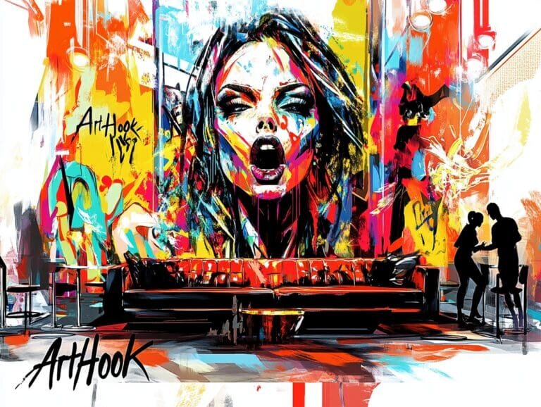    Атмосферное граффити оформление клуба: создайте уникальное пространство для незабываемых вечеринок Art-Hook.Ru