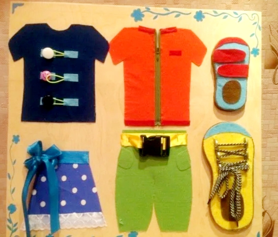 Игровая панель, изготовленная умелым родителем