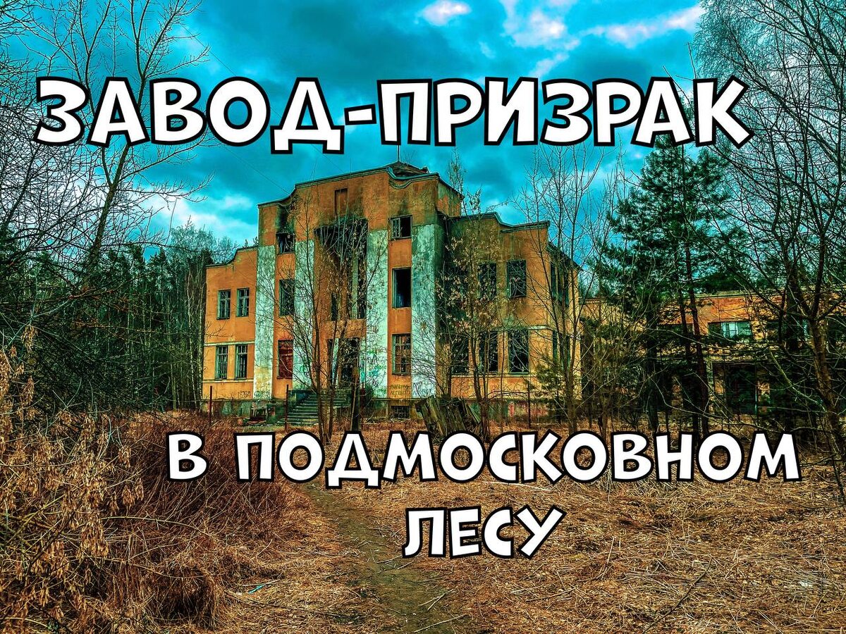 Завод-призрак в подмосковном лесу