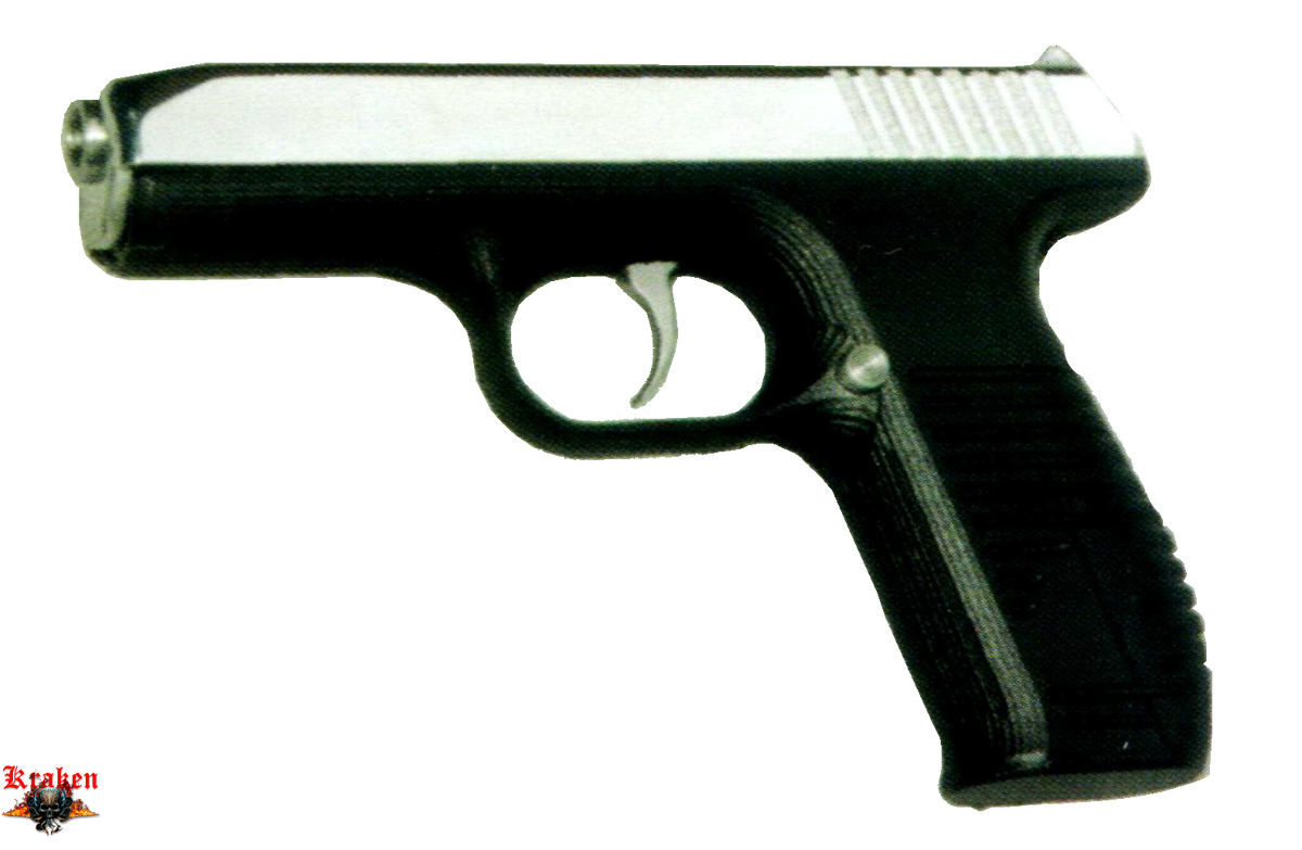 Один из первых прототипов пистолета П-96 «Эфа»