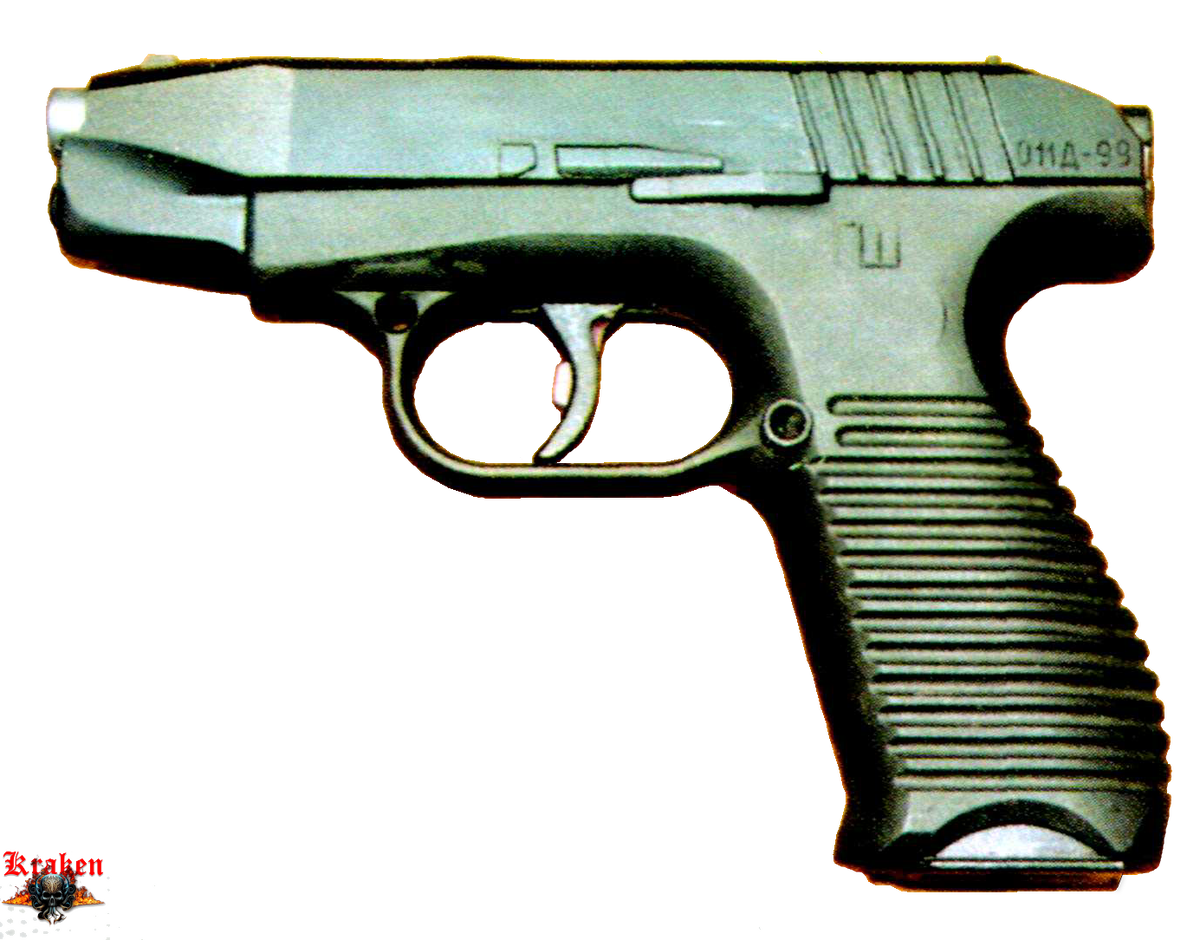 Один из первых прототипов пистолета ГШ-18