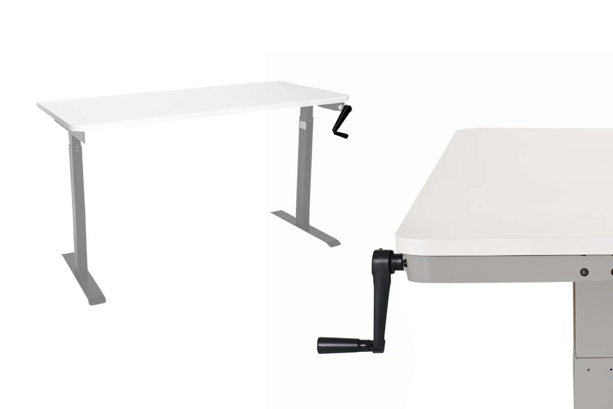 LuxAlto LA-T33-M1 шириной и глубиной 140 х 70 сантиметров. Высота меняется от 70 до 114 сантиметров. Цена — 37 801* рубль.